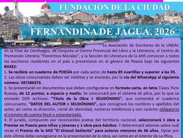 convocatoria-al-premio-literario-fundacion-de-la-ciudad-fernandina-de-jagua